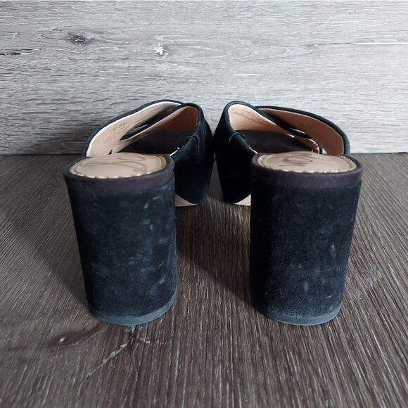 Sam Edelman Women's Jayne Suede Platform High-Heel Slide Sandals Size 5.5 - Picture 5 of 9